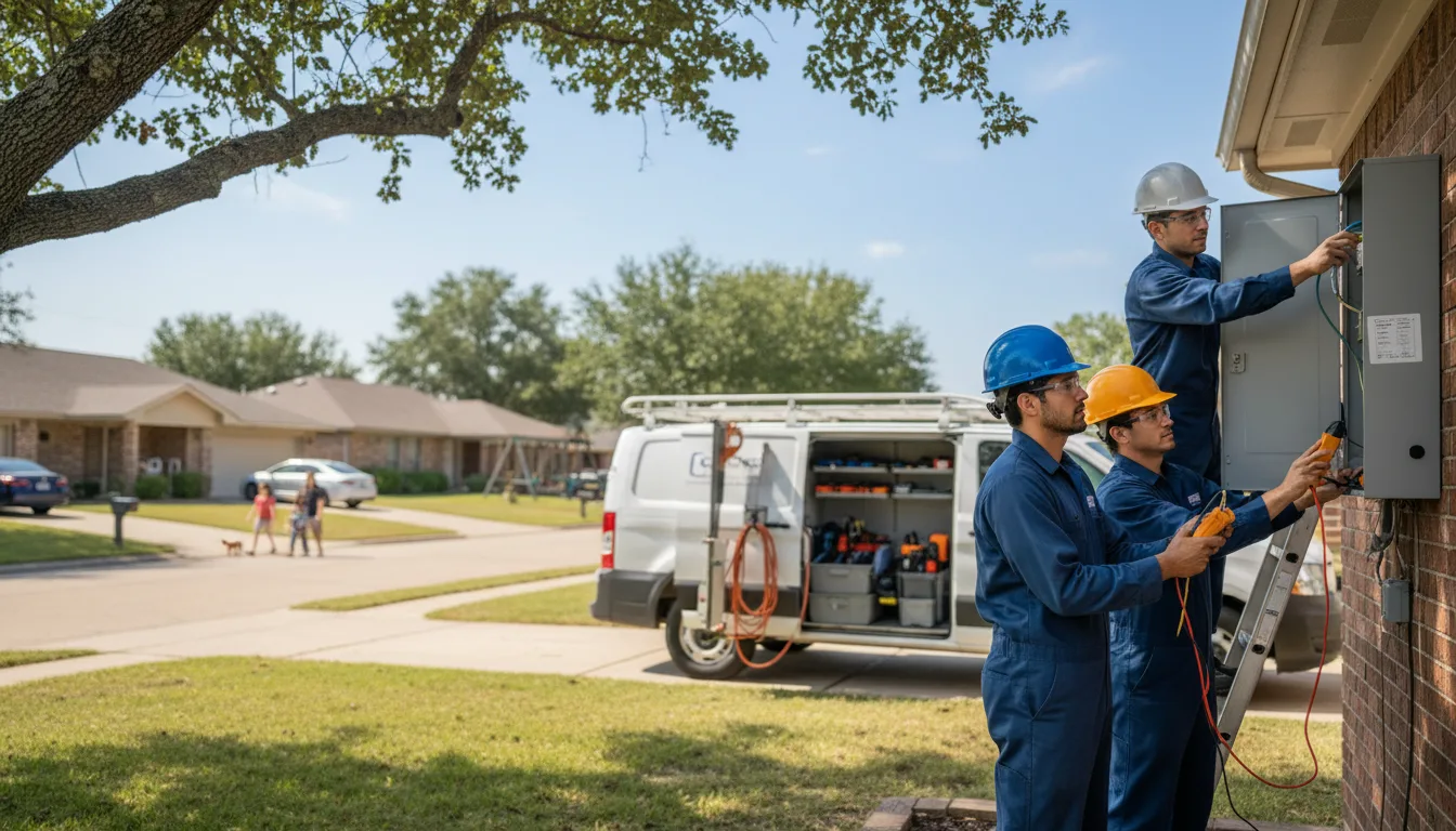 Certified electrician providing emergency electrical services in West Falls, NY
